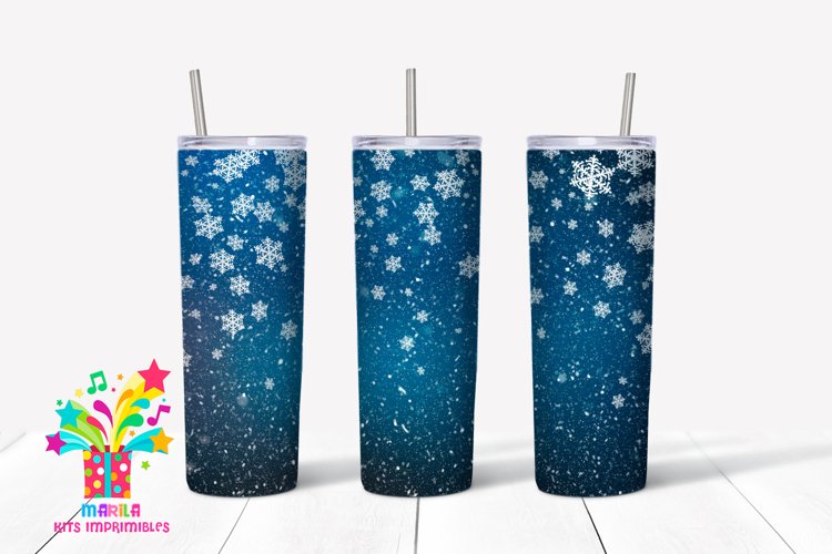 Merry Christmas Skinny tumbler Sublimation #17