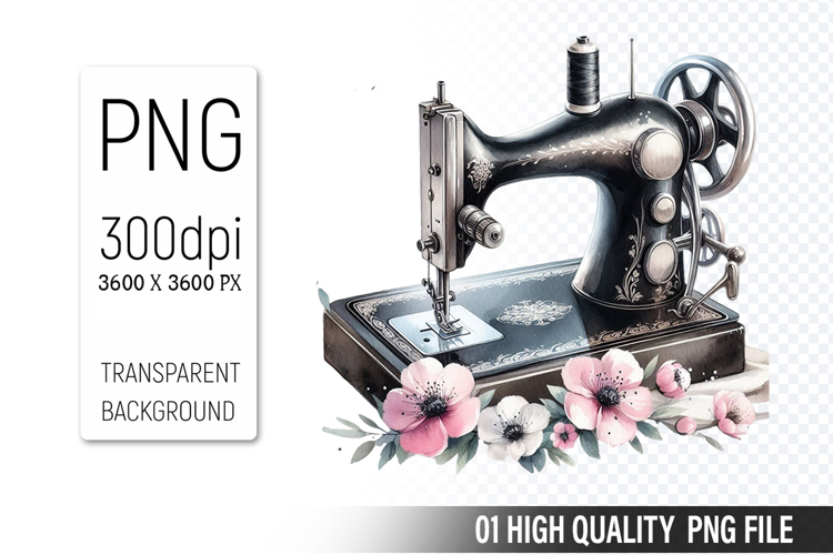 Sewing Machine Png Image 8