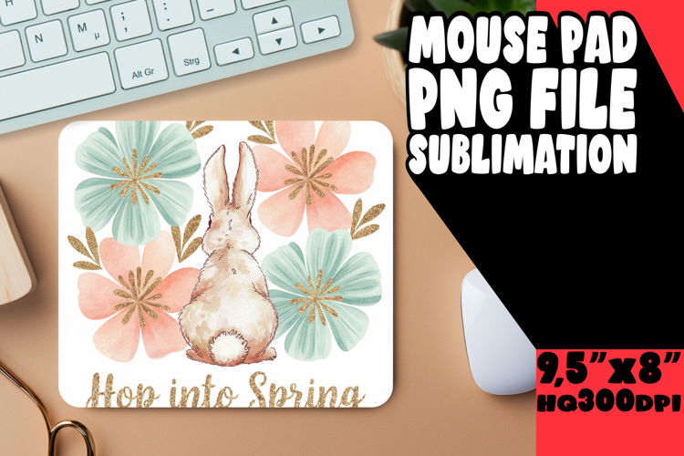 BRIGHT MOUSE PAD SUBLIMATION STYLE, Easter