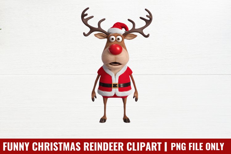 Reindeer Clipart Image 8