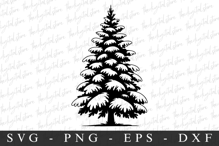 Merry Christmas Tree Svg Image 19