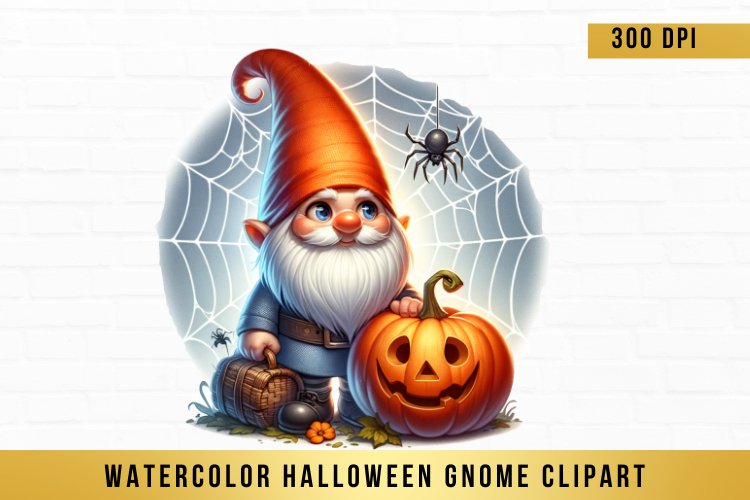 Cute Gnome Clipart Image 4