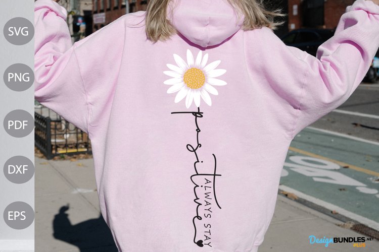 Daisy Silhouette Image 8