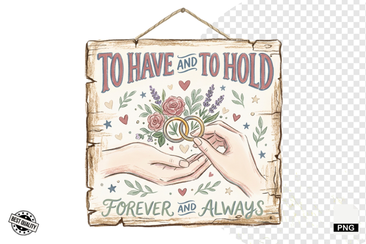 Wedding Day Sign PNG