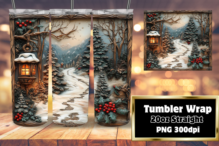 Christmas Tumbler Wrap Image 18