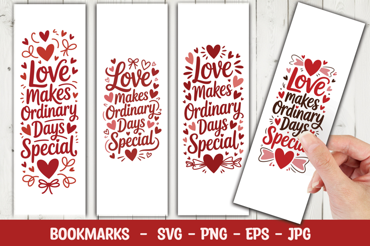 Ordinary Days Bookmark svg png