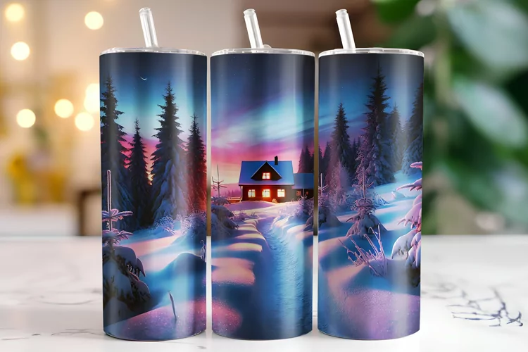 House Tumbler Wrap | Sublimation