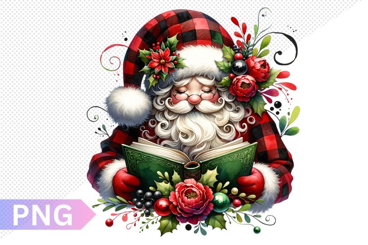 Santa Christmas Clipart Image 17