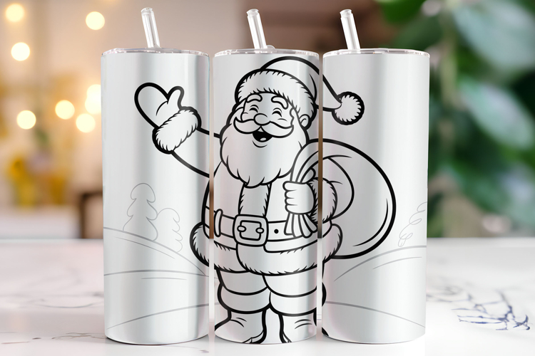 Christmas Tumbler Wrap Image 7