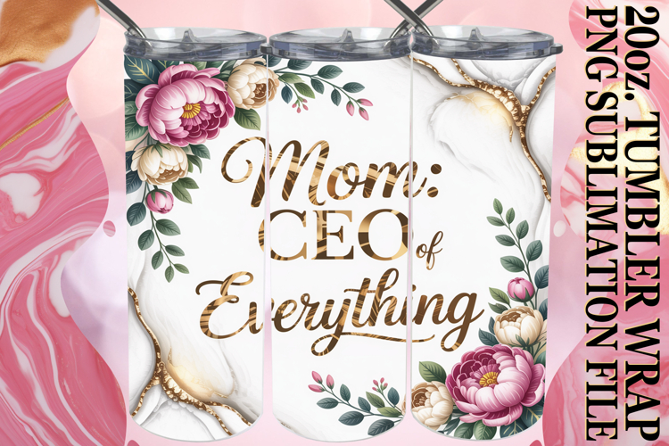 PRESENT OF HARMONY 20oz TUMBLER WRAP, Mothers Day