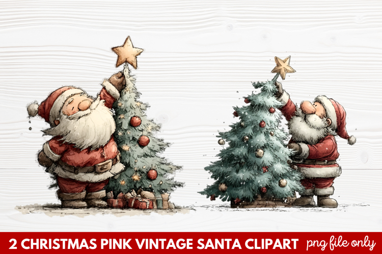 Cute Santa Clipart Image 15