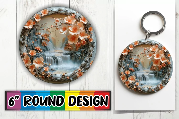 Scenic Round Ornament Assortment