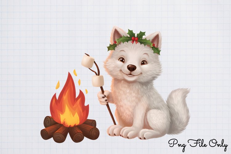 Boho Christmas Clipart Image 17