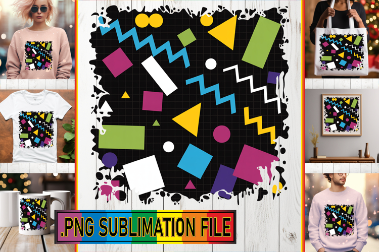 Elegant TSHIRT Gift Magic PNG, Funky Pattern