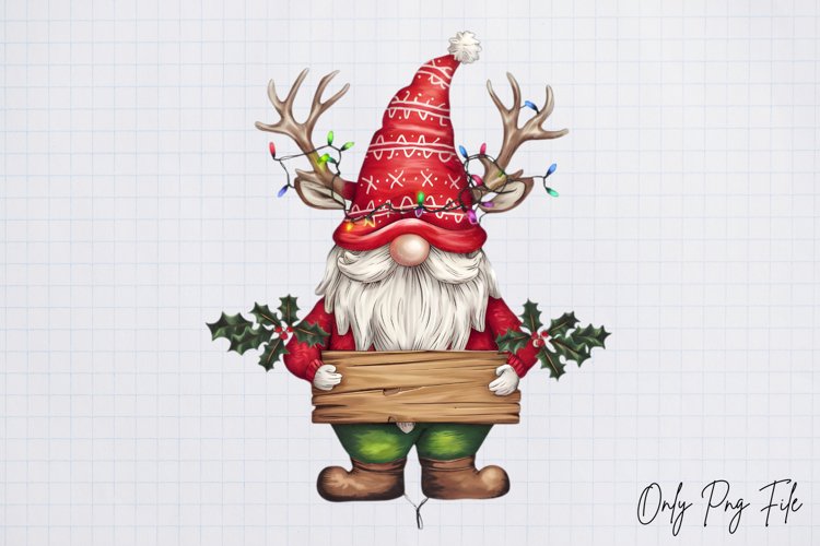 Cute Gnome Clipart Image 11