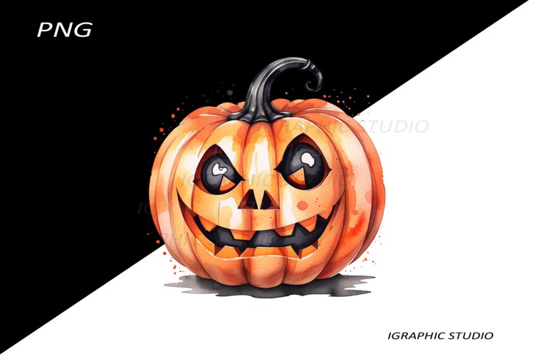 Pumpkin Halloween Clipart Image 6
