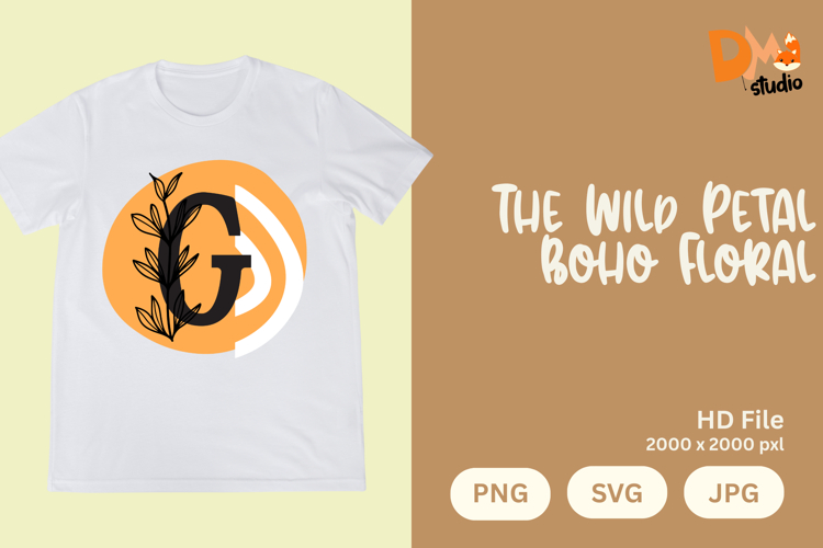 Wild Flower Svg Image 8