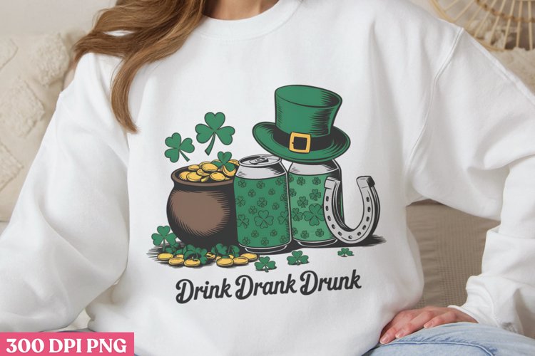 Drink drank drunk PNG, Drink St Patricks Sublim example image 1