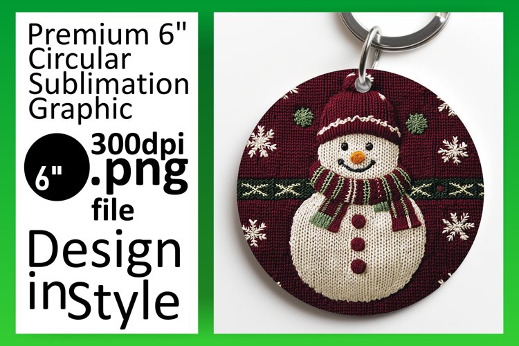 Cute Snowman Clipart Image 8