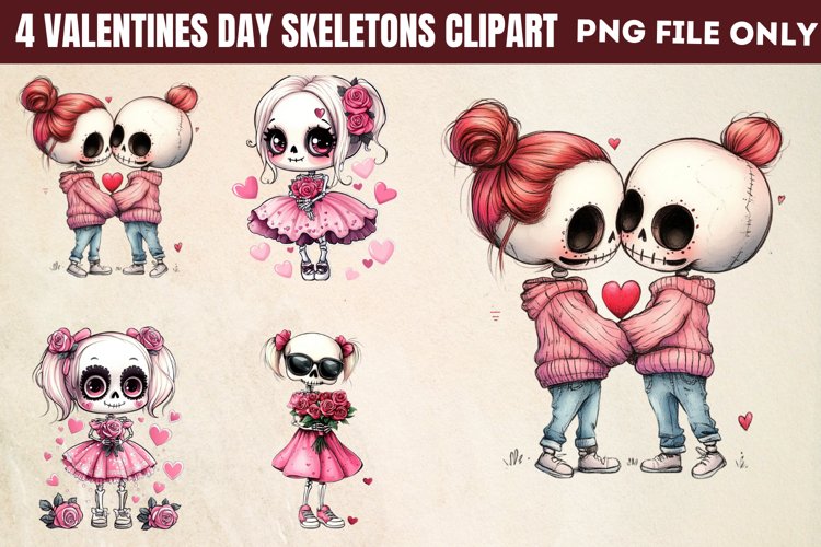 Skeletons Clipart Image 13