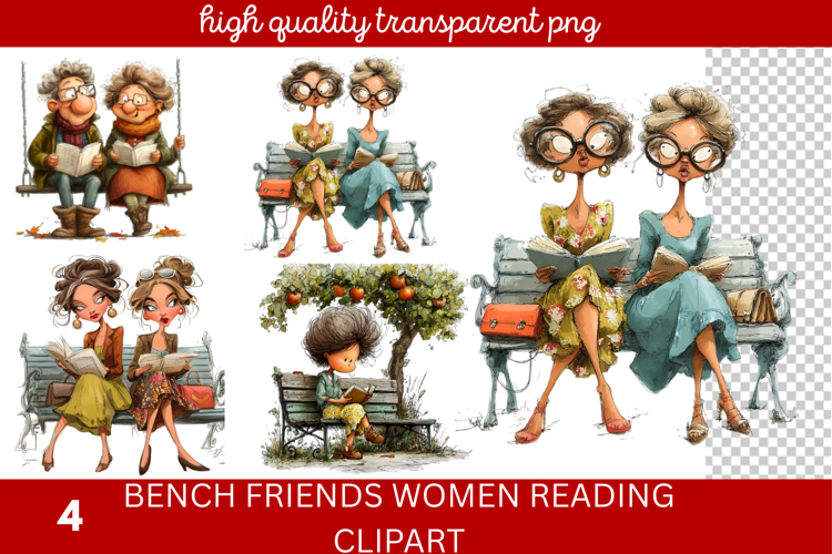 Book Club Clipart