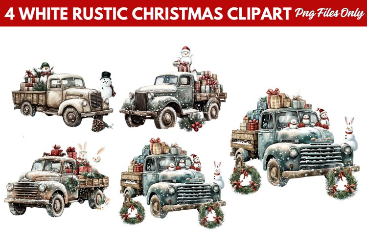 Rustic Christmas Clipart