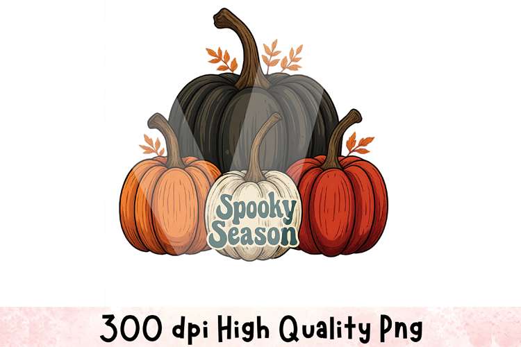 Spooky Season Clipart Sublimation PNG | Halloween Png