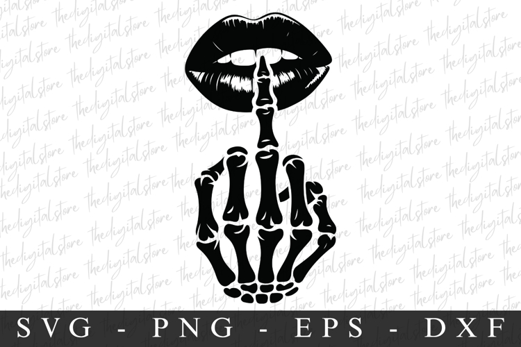Middle Finger Svg Image 19