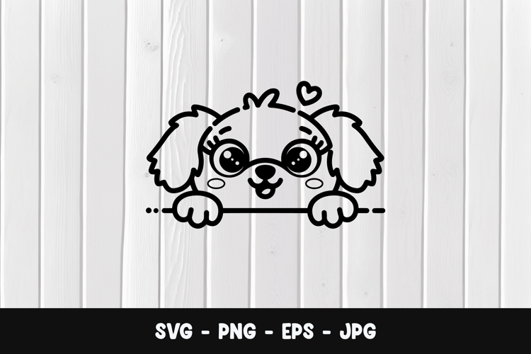 Puppy Dog Svg Image 24