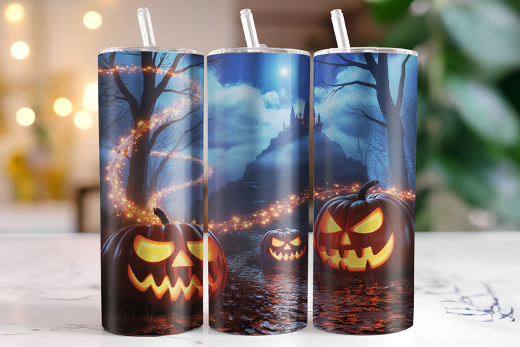 Halloween Tumbler Wrap