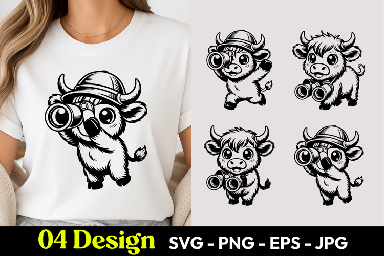 Cute Cartoon Cow Image 10