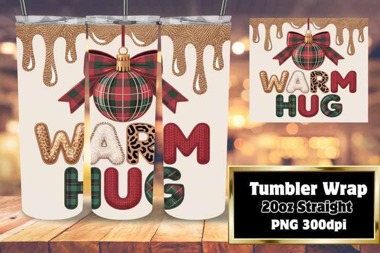 Christmas Tumbler Wrap Image 3