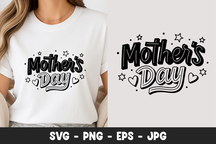Mothers Day Decorative Quote SVG PNG