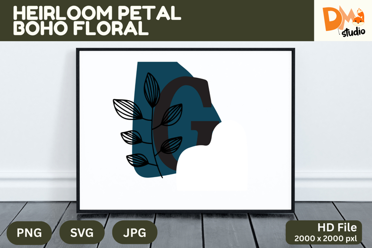 Boho Floral Svg Image 4