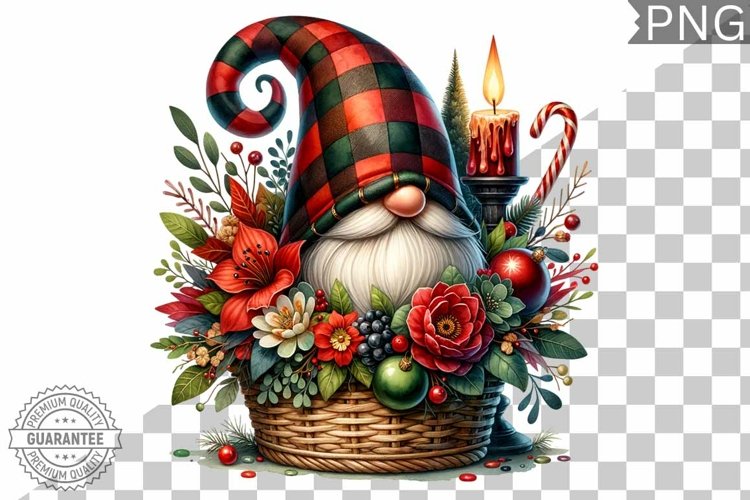 Christmas Gnome Clipart Image 10