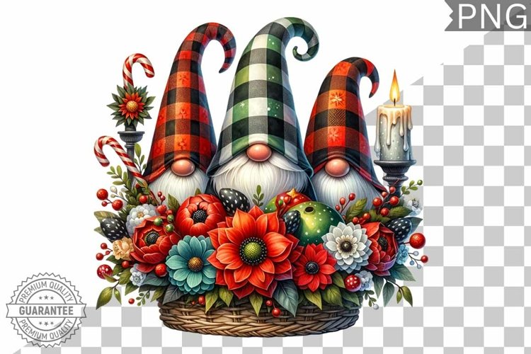 Christmas Gnome Clipart Image 9