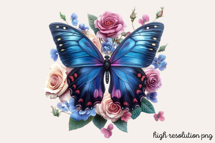 Watercolor Flowers Svg Image 9
