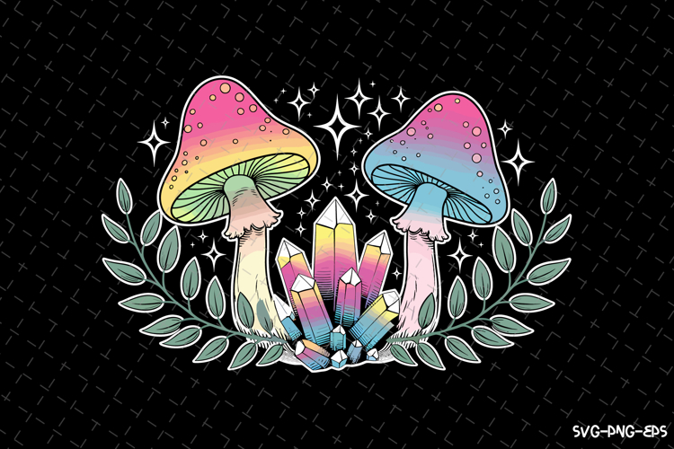 Mushrooms Svg Image 6