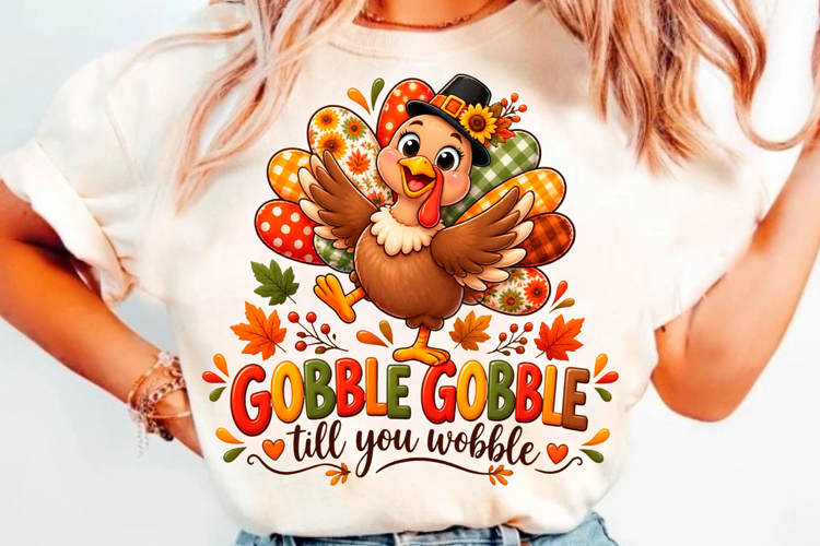 Fall T-shirt design PNG Thanksgiving quotes PNG