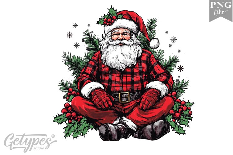 Santa Christmas Clipart Image 4