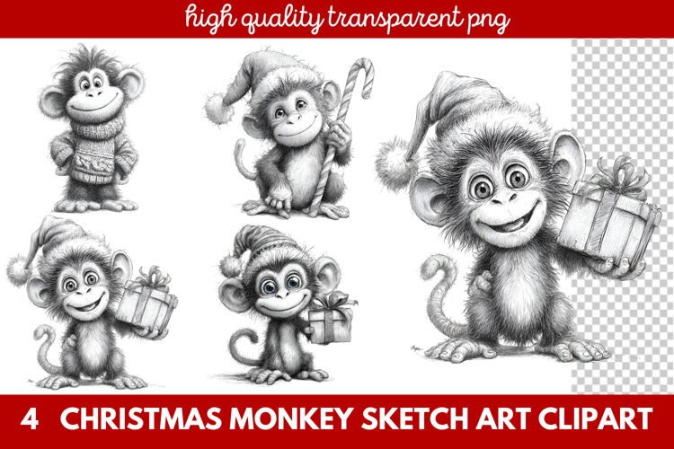 Monkey Illustration Image 9