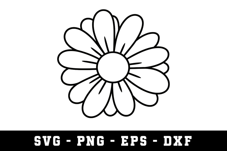 Flower Silhouette Image 18