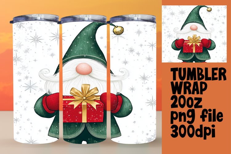 Christmas Tumbler Wrap Image 4