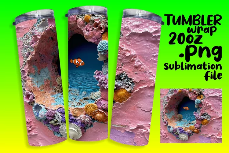 Sublimation Magic - Oceanic Wall Tumbler