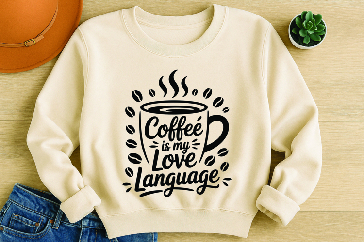 Coffee Quote SVG T-Shirt Design