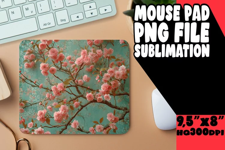 Spring Blossoms: Bloom Mouse Pad