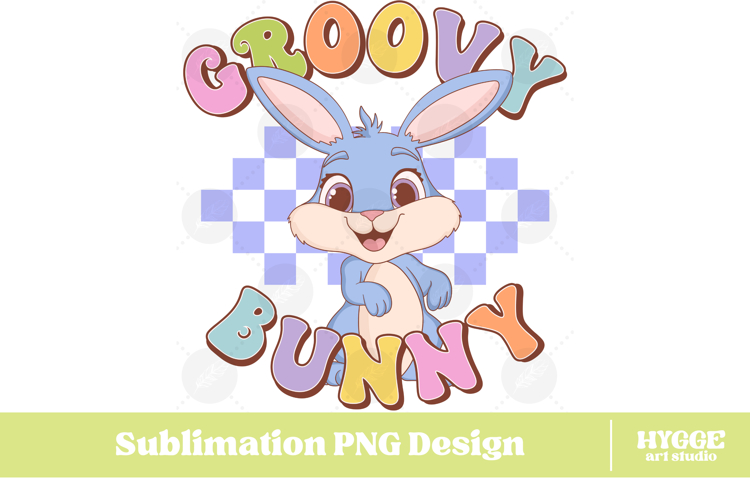 Easter Bunny Sublimation PNG Chick Farm Hip Hop Spring Joy