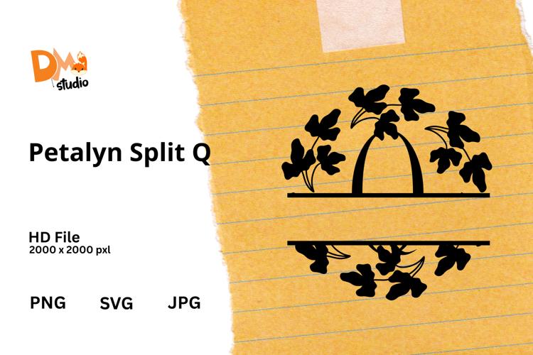 Petalyn Split Monogram