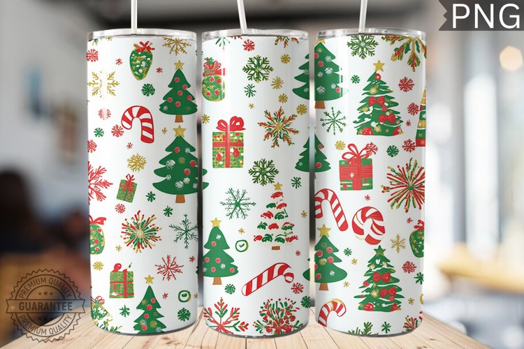 Christmas Tumbler Wrap Image 9
