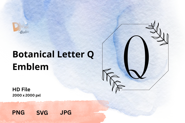 Floral Letter Svg Image 20